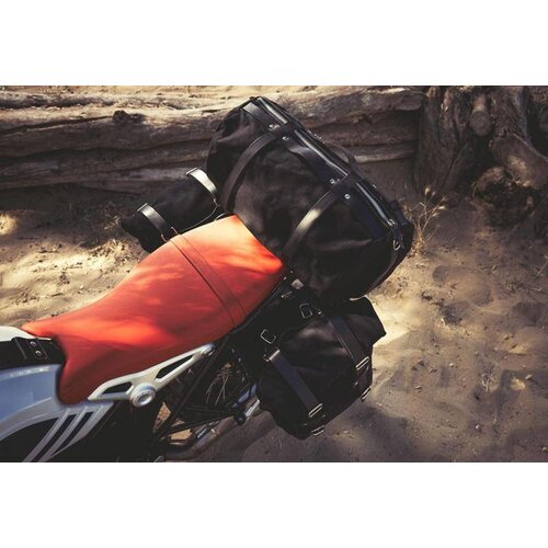 UNIT Garage TWO SIDE PANNIERS CANVAS + DOUBLE SUBFRAME NINET