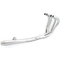 Kawasaki KZ900/1000/1100 4-into-1 Exhaust Megaphone Black/Chrome