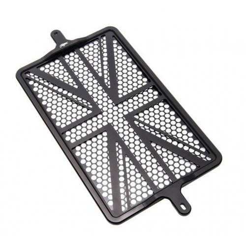 Motone Billet Radiator Guard Kit - Union Jack
