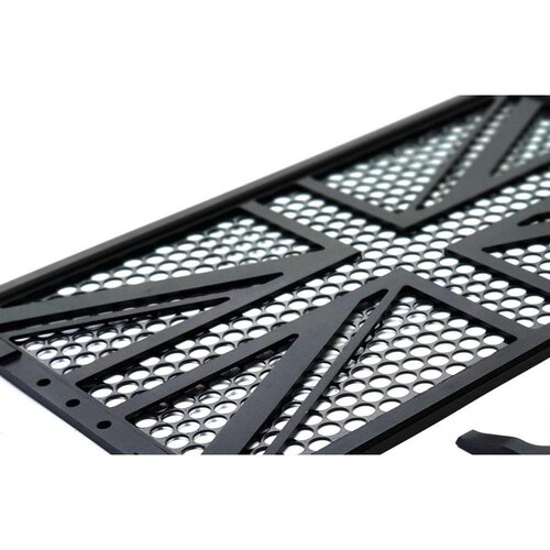 Motone Billet Radiator Guard Kit - Union Jack