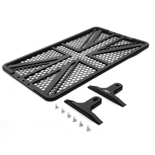Motone Billet Radiator Guard Kit - Union Jack