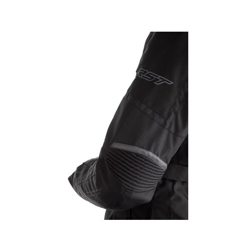 RST Black Maverick CE Motorcycle Jacket Textile Ladies