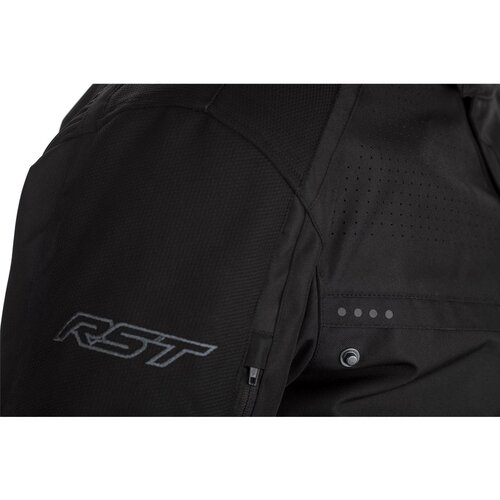 RST Black Maverick CE Motorradjacke Textil Damen