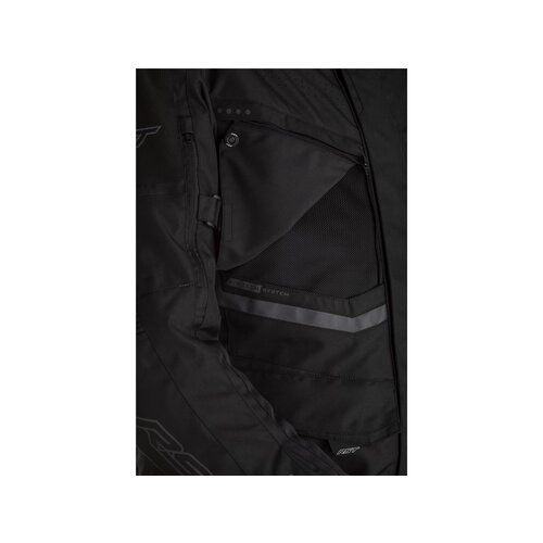 RST Black Maverick CE Motorradjacke Textil Damen