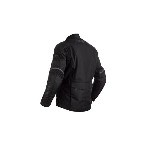 RST Black Maverick CE Motorradjacke Textil Damen