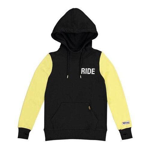 Roeg Lady's Summer Hoodie Black / Yellow