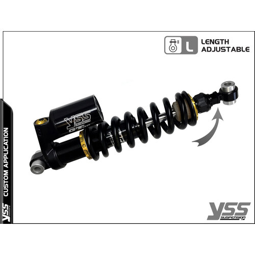 YSS MGU366-385TRCL Monoshock Virago XV750/XV920/XV1000