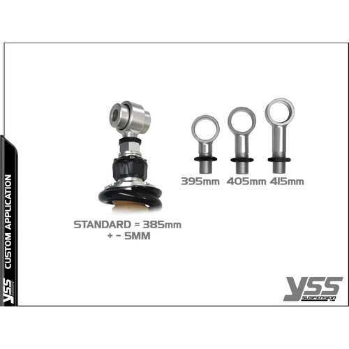 YSS MGU366-385TRCL Monoshock Virago XV750/XV920/XV1000