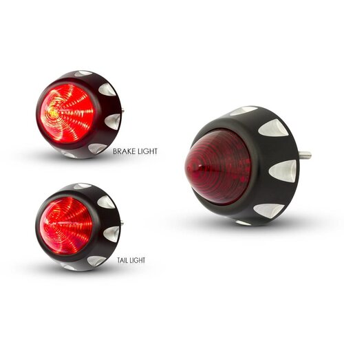 Aluminium Beehive LED Rücklicht