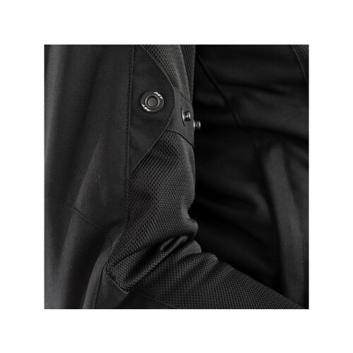 RST Schwarze Aero Textile Motorradjacke Herren