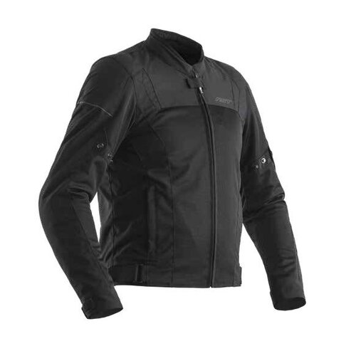 RST Grau / Schwarz Aero Textile Motorradjacke Herren