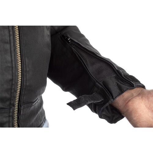 RST Black Brixton Motorcycle Jacket Textile