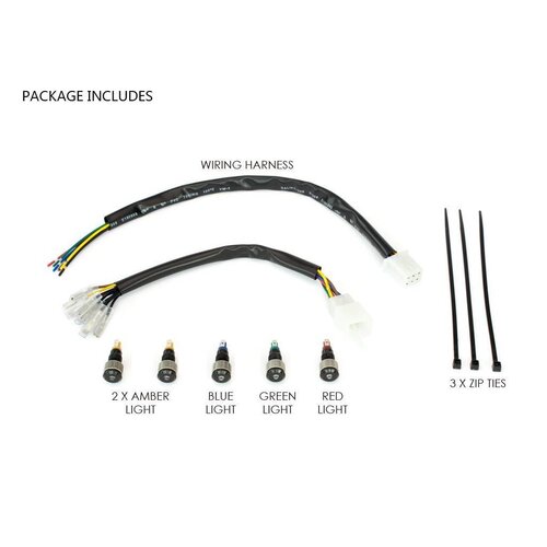 Kit de témoins lumineux en aluminium de haute qualité