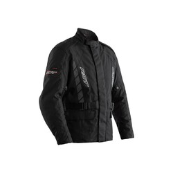 Black Alpha 5 Motorcycle Jacket Textile