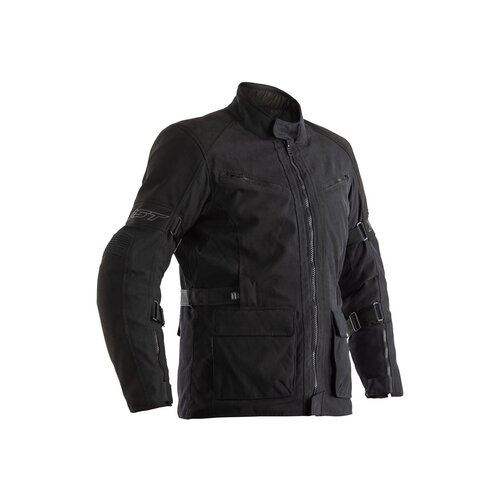 RST Black Raid Motorcycle Jacket Textile