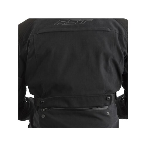 RST Black Raid Motorcycle Jacket Textile
