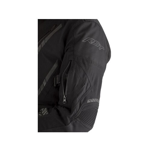 RST Black Pathfinder Motorcycle Jacket Textile