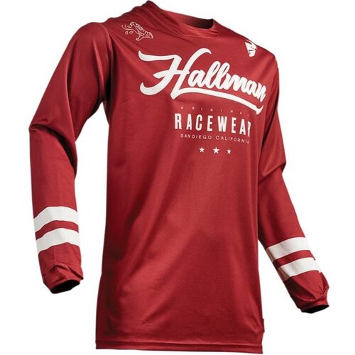 Thor Maillot Hallman Hopetown rouge