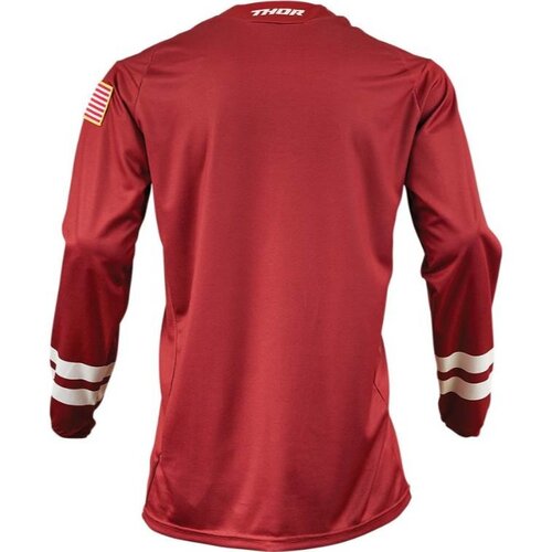 Thor Maillot Hallman Hopetown rouge