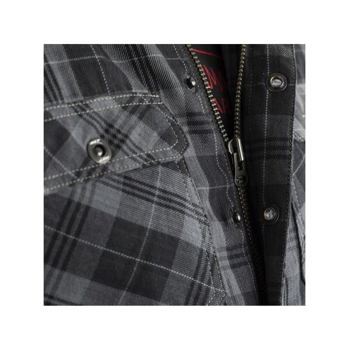 RST Grauer Holzfäller Aramid Shirt Textile Men