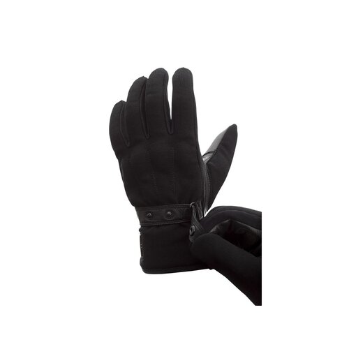RST Gants de moto Shoreditch noirs Textile