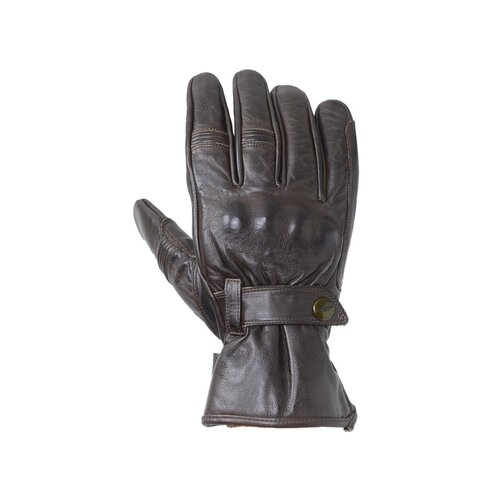 RST Dark Brown Roadster II Leather Motorcycle Gloves