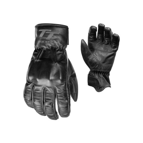 RST Black Hillberry Leder Motorradhandschuhe Herren