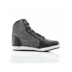 Grijze IOM TT Crosby Suede WP Motorschoenen Heren