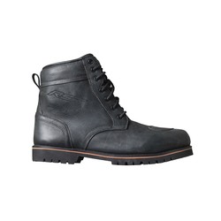 Black Roadster II WP Leather Motorcycle Boots Men