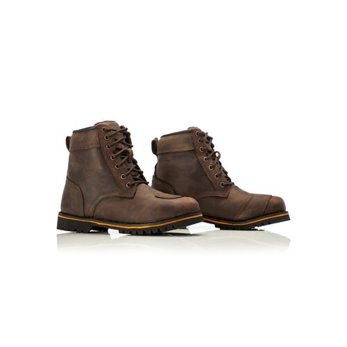 RST Bottes moto en cuir marron Roadster II WP Homme
