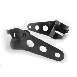 Soportes para faros 32-40 mm Universal - Negro