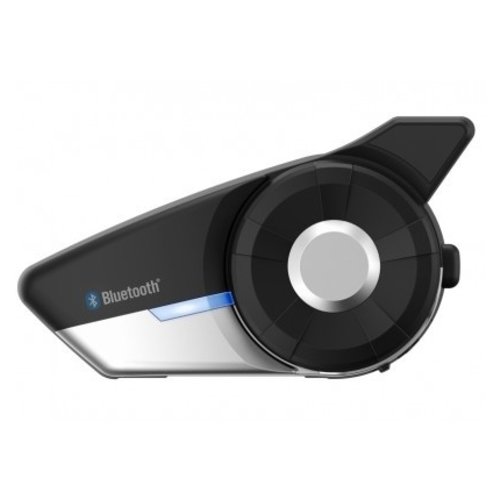 Sena 20S EVO Bluetooth® Motorrad Bluetooth Kommunikationssystem Schwarz/Silber