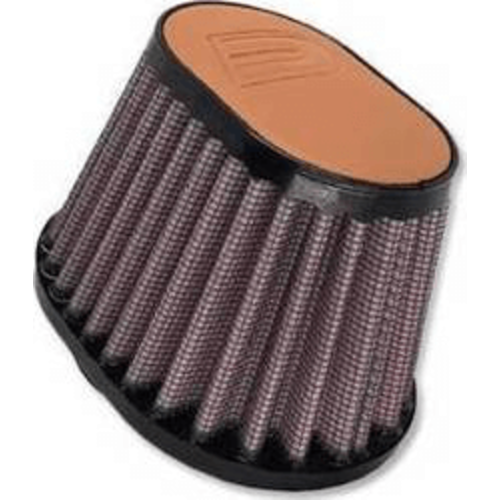 Dessus en cuir de filtre ovale de 51 mm (sélectionnez la couleur)