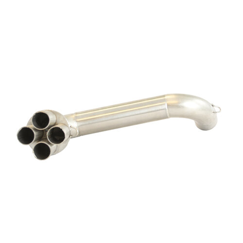 MCU BMW K100 Collector S-Curve Linkpipe Stainless Steel