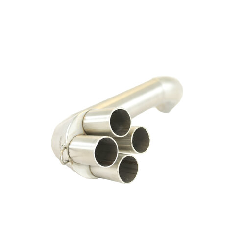 MCU BMW K100 Collector S-Curve Linkpipe Stainless Steel