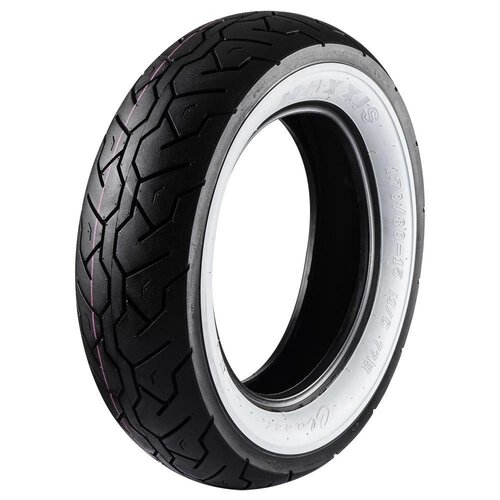 Maxxis 130/90 -16 TL 73 H M6011 Pneu arrière à flanc blanc