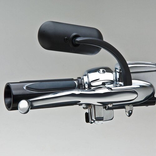 Mini rétroviseur ovale noir