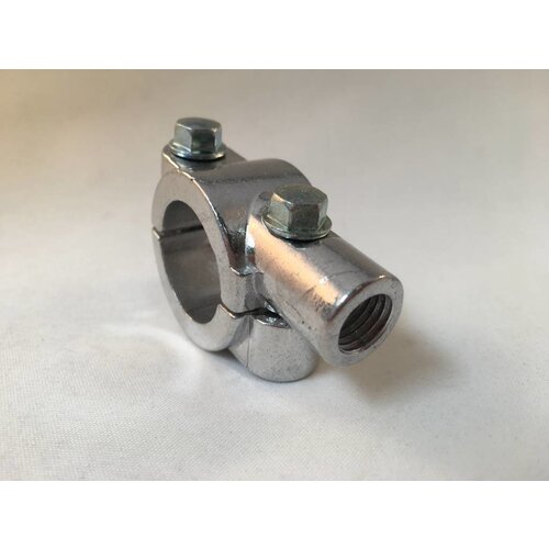 Mirror Chrome Handlebar Clamp 22 mm M10