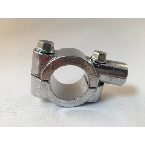 Support pour rétroviseur chromé 22 mm M10