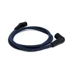 Braided Spark Plug Cable 7MM Blue/red