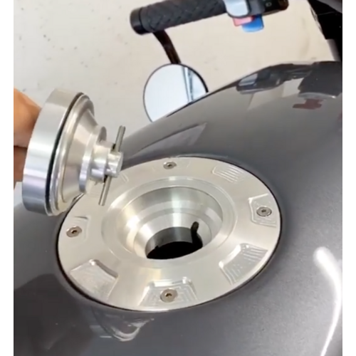 Kit de bouchon de réservoir avec logo BMW (sélectionner la couleur)