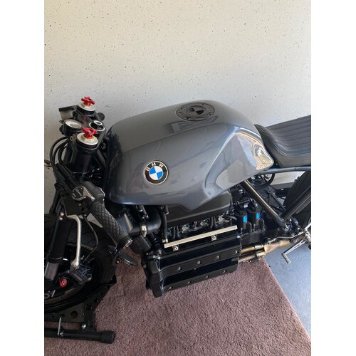 Kit de bouchon de réservoir avec logo BMW (sélectionner la couleur)