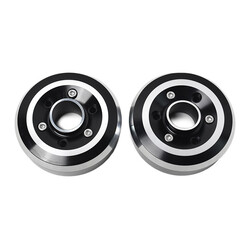 BMW R NineT uitlaatdemper eindddop zwart