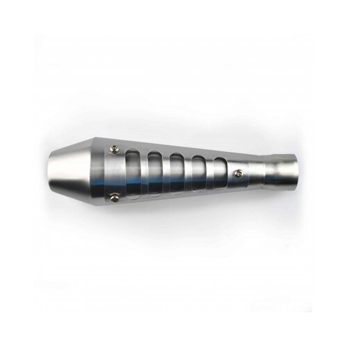 Scrambler Auspuff Edelstahl 42mm - 51mm
