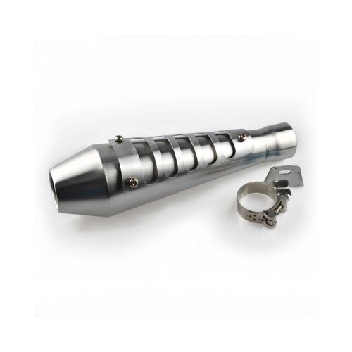 Scrambler Auspuff Edelstahl 42mm - 51mm