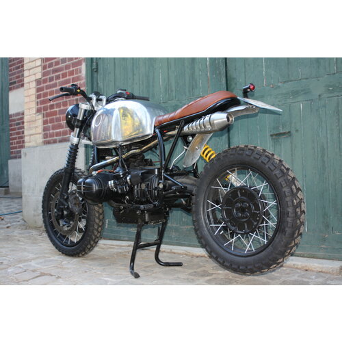 Scrambler Auspuff Edelstahl 42mm - 51mm