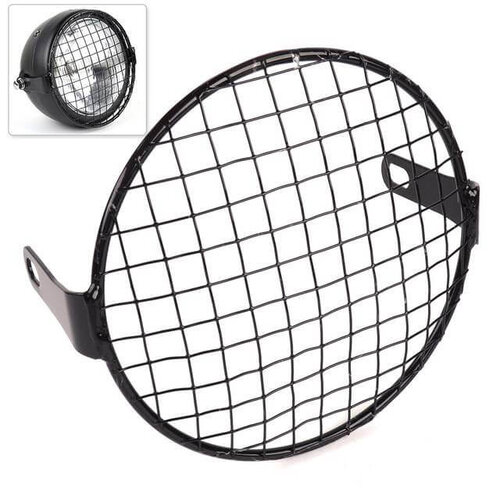 Protection de phare noire 160MM