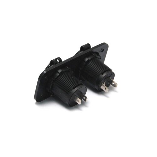 Universal Connector 12V-24V Dual USB Port
