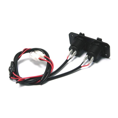Universal Connector 12V-24V Dual USB Port