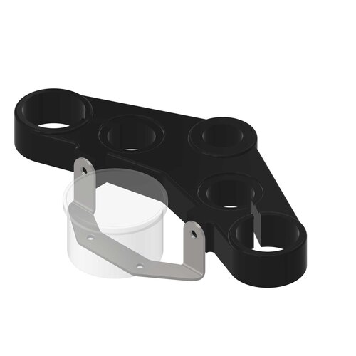 RMR Support manomètre BMW K-serie Daytona 48/60 / 80mm